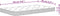 vidaXL - Schuimmatras - middelzacht - 90x190 - cm - Single - Size