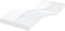 vidaXL - Schuimmatrassen - 2 - st - 7 - zones - hardheid - 20 - ILD - 90x190 - cm - wit