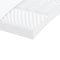 vidaXL - Schuimmatrassen - 2 - st - 7 - zones - hardheid - 20 - ILD - 90x200 - cm - wit