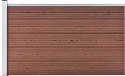 vidaXL - Schutting - 175x105 - cm - HKC - bruin