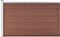 vidaXL - Schutting - 175x105 - cm - HKC - bruin