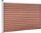 vidaXL - Schutting - 175x105 - cm - HKC - bruin