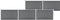 vidaXL - Schutting - 175x105 - cm - HKC - bruin
