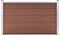 vidaXL - Schutting - 175x105 - cm - HKC - grijs