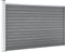 vidaXL - Schutting - 175x105 - cm - HKC - grijs