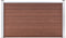 vidaXL - Schutting - 180x105 - cm - HKC - bruin