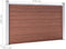 vidaXL - Schutting - 180x105 - cm - HKC - bruin