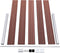 vidaXL - Schutting - 180x105 - cm - HKC - bruin
