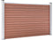 vidaXL - Schutting - 180x105 - cm - HKC - bruin