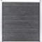 vidaXL - Schutting - 180x186 - cm - HKC - grijs