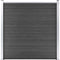 vidaXL - Schutting - 180x186 - cm - HKC - grijs