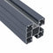vidaXL - Schuttingpalen - 2 - st - 185 - cm - aluminium - donkergrijs