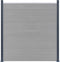 vidaXL - Schuttingpalen - 2 - st - 185 - cm - aluminium - donkergrijs