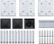 vidaXL - Schuttingpalen - 3 - st - 185 - cm - aluminium - donkergrijs