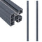 vidaXL - Schuttingpalen - 3 - st - 185 - cm - aluminium