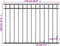 vidaXL - Schuttingpaneel - 1,7x1,2 - m - staal - zwart