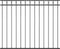 vidaXL - Schuttingpaneel - 1,7x1,5 - m - staal - zwart