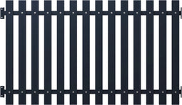 vidaXL - Schuttingpaneel - 170,5x150 - cm - gepoedercoat - staal - antraciet