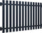 vidaXL - Schuttingpaneel - 170,5x150 - cm - gepoedercoat - staal - antraciet