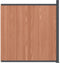 vidaXL - Schuttingpaneel - 173x186 - cm - HKC - bruin