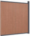 vidaXL - Schuttingpaneel - 173x186 - cm - HKC - bruin