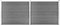 vidaXL - Schuttingpaneel - 175x146 - cm - HKC - bruin