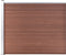 vidaXL - Schuttingpaneel - 175x146 - cm - HKC - bruin