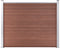 vidaXL - Schuttingpaneel - 180x146 - cm - HKC - bruin