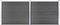 vidaXL - Schuttingpaneel - 180x146 - cm - HKC - bruin