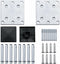 vidaXL - Schuttingpaneel - 180x146 - cm - HKC - bruin
