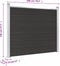 vidaXL - Schuttingpaneel - 180x146 - cm - HKC - zwart