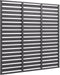 vidaXL - Schuttingpaneel - 180x180 - cm - HKC - grijs