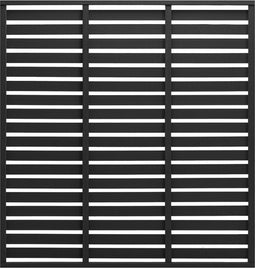 vidaXL - Schuttingpaneel - 180x180 - cm - HKC - zwart