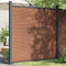 vidaXL - Schuttingpaneel - 180x186 - cm - HKC - bruin
