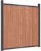 vidaXL - Schuttingpaneel - 180x186 - cm - HKC - bruin