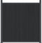 vidaXL - Schuttingpaneel - 180x186 - cm - HKC - grijs