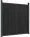 vidaXL - Schuttingpaneel - 180x186 - cm - HKC - grijs