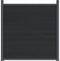 vidaXL - Schuttingpaneel - 699x186 - cm - HKC - grijs