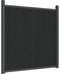 vidaXL - Schuttingpaneel - 699x186 - cm - HKC - grijs