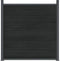 vidaXL - Schuttingpaneel - 699x186 - cm - HKC - grijs