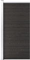 vidaXL - Schuttingpaneel - 95x186 - cm - HKC - grijs
