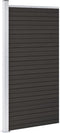 vidaXL - Schuttingpaneel - 95x186 - cm - HKC - grijs