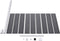 vidaXL - Schuttingpaneel - 95x186 - cm - HKC - grijs
