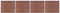 vidaXL - Schuttingpanelenset - 699x146 - cm - HKC - bruin