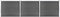 vidaXL - Schuttingpanelenset - 699x146 - cm - HKC - bruin