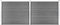 vidaXL - Schuttingpanelenset - 699x146 - cm - HKC - bruin