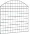 vidaXL - Schuttingset - gebogen - 77,5x78,5 - cm - groen
