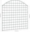 vidaXL - Schuttingset - gebogen - 77,5x78,5 - cm - groen