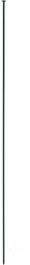 vidaXL - Schuttingset - gebogen - 77,5x78,5 - cm - groen