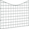vidaXL - Schuttingset - hol - gebogen - 77,5x64 - cm - groen